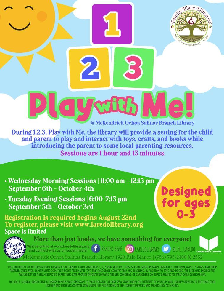 1, 2, 3, Play with me @ MOS 1, 2, 3, Play with me @ MOS