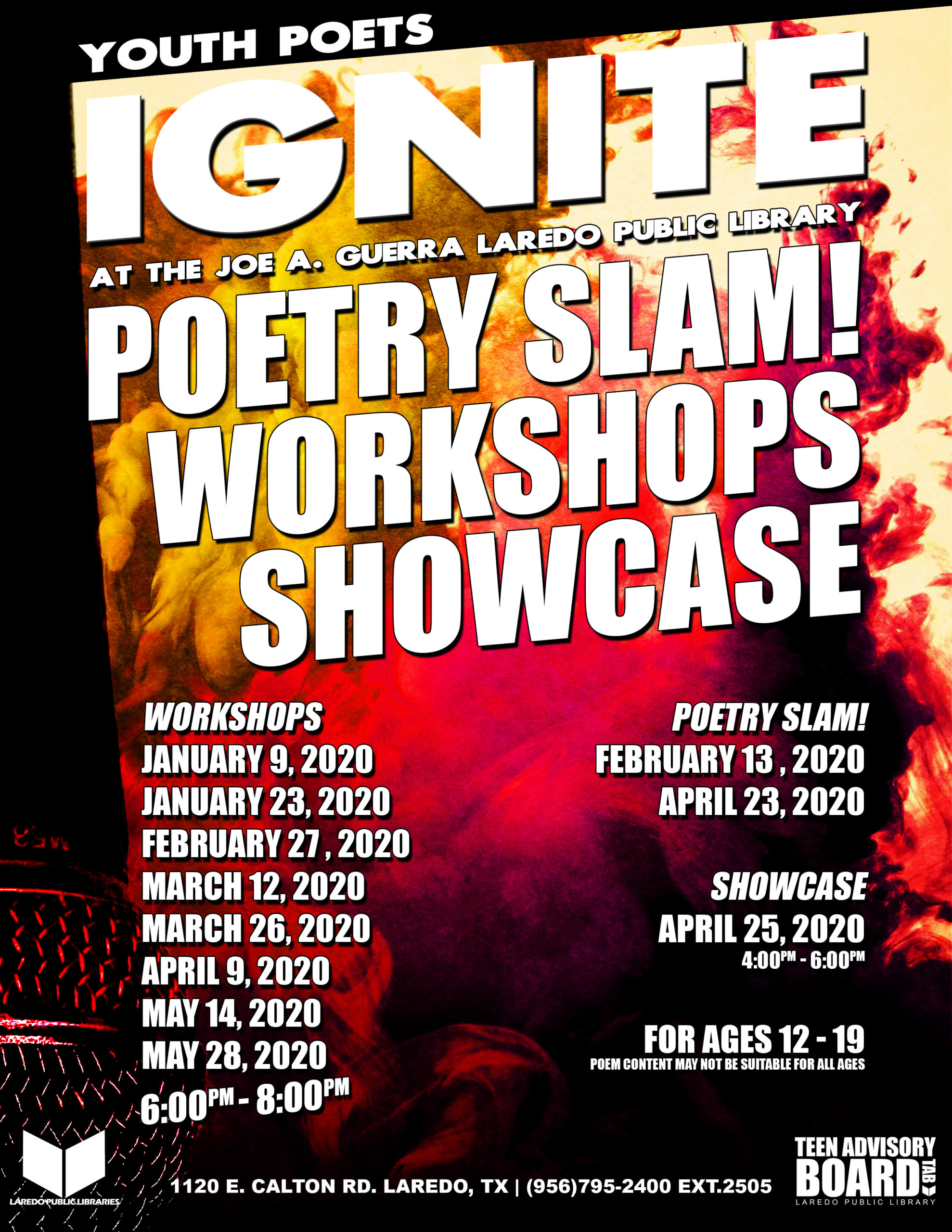 Youth Poets Ignite – Poetry Slam!