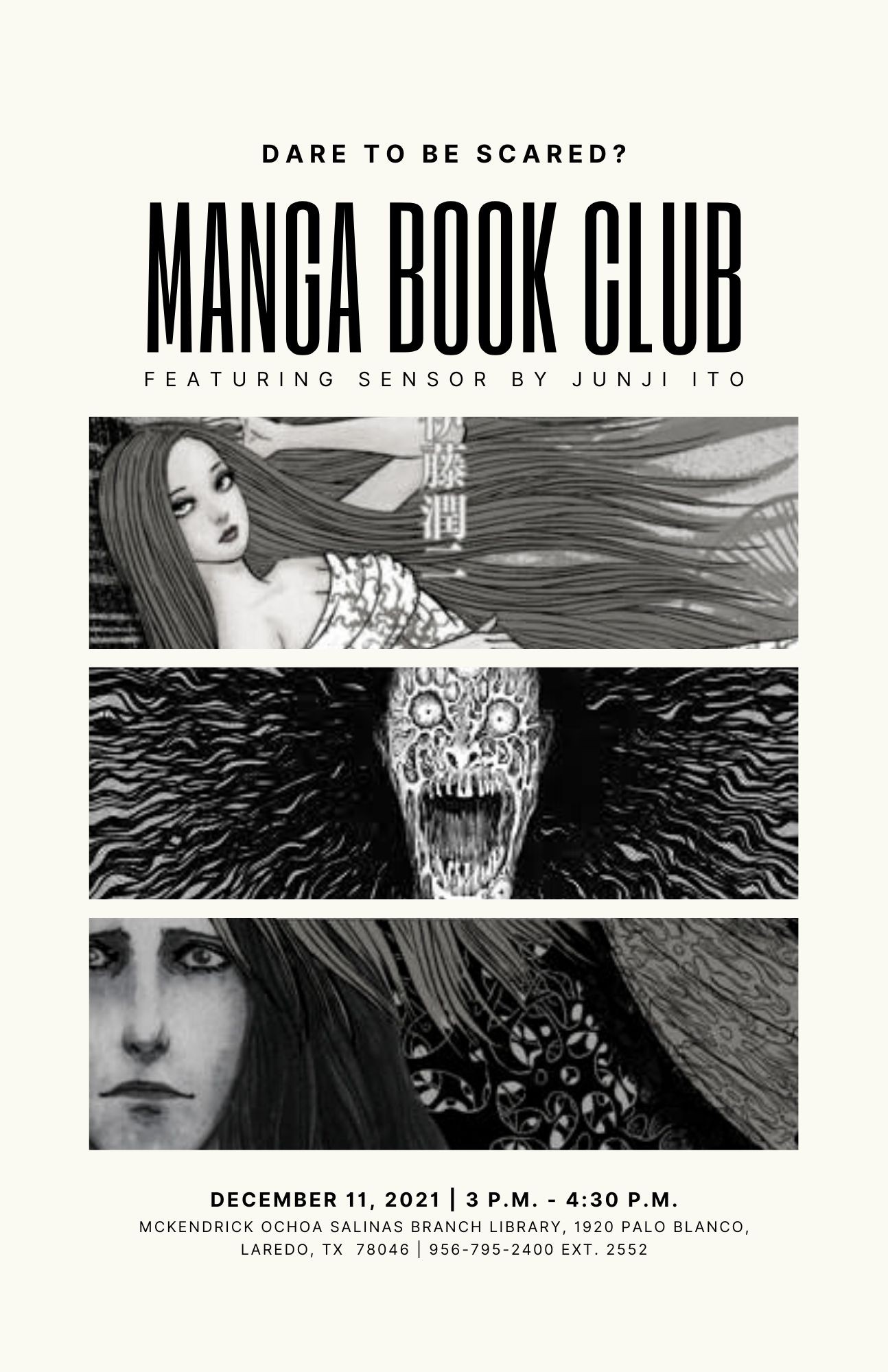 Manga Book Club: Sensor by Junji Ito