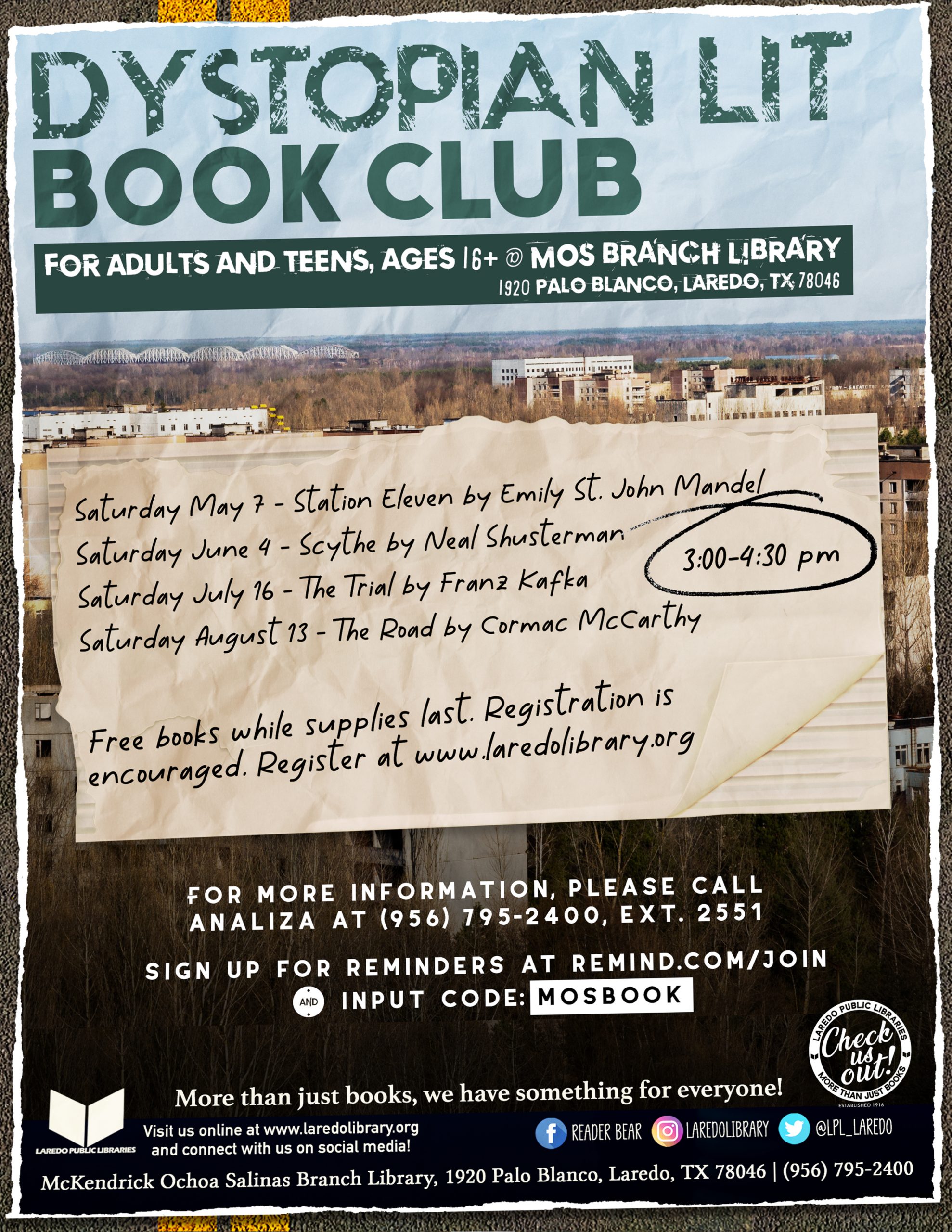 Dystopian Lit Book Club