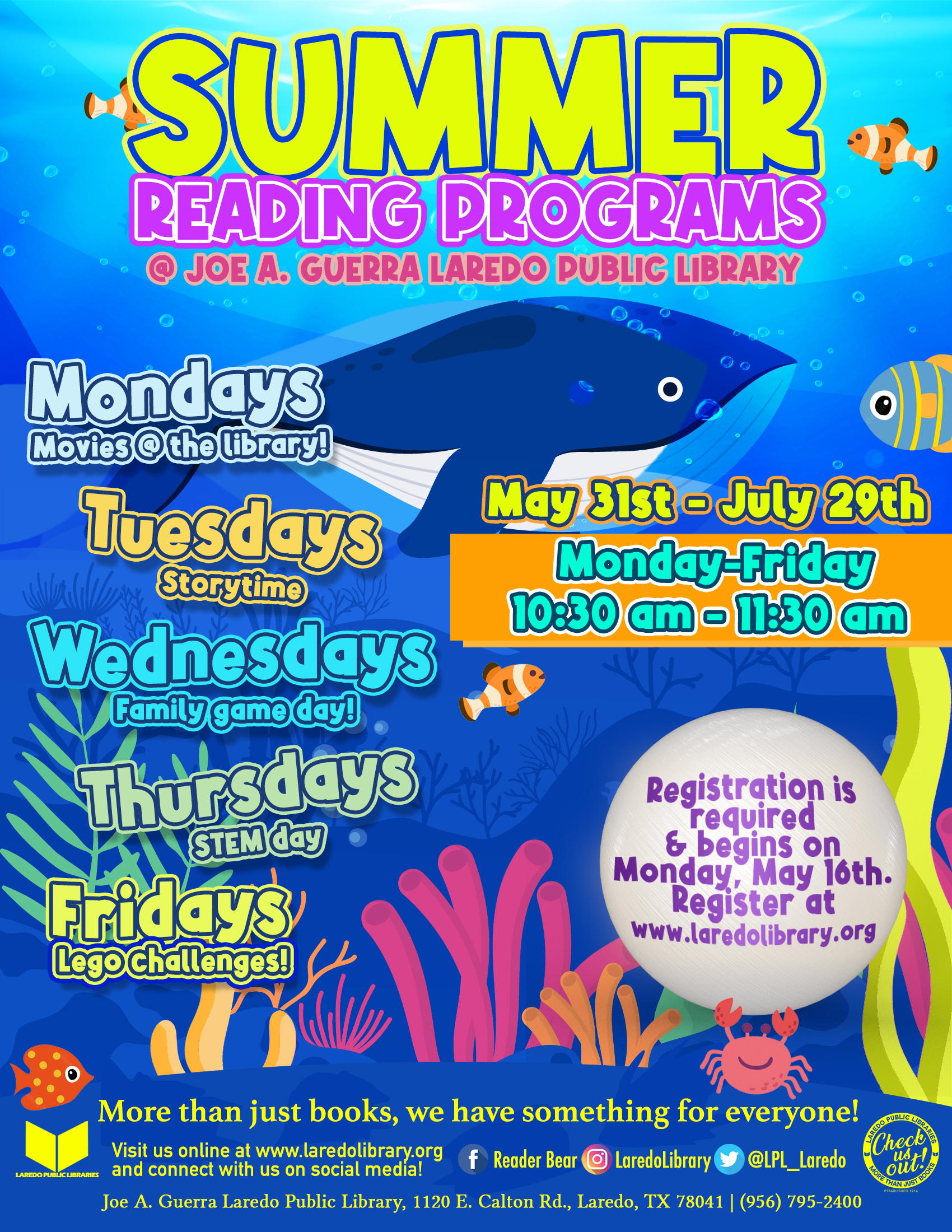 Children’s Summer Reading Registration @ Main