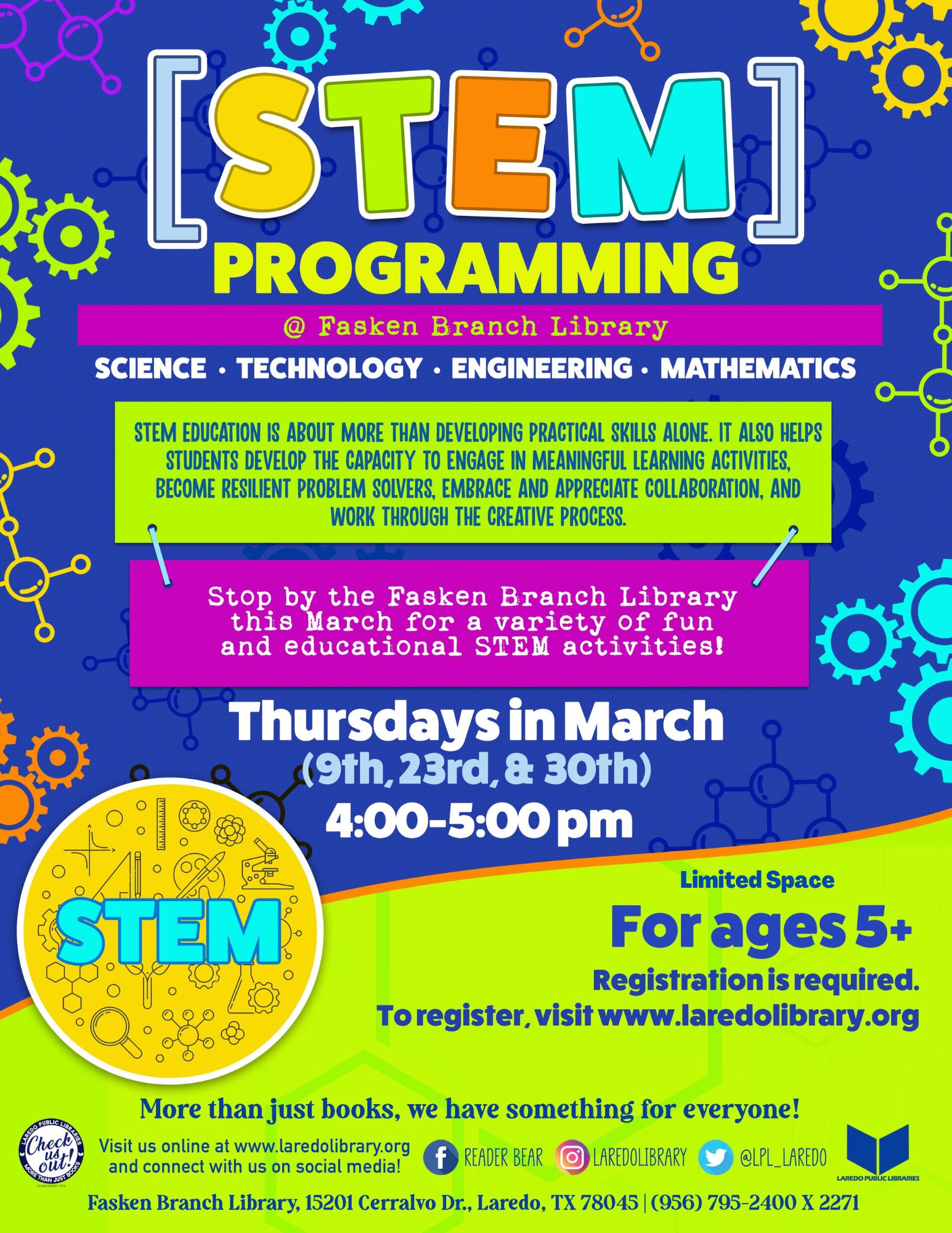 STEM Programming Registration Begins!