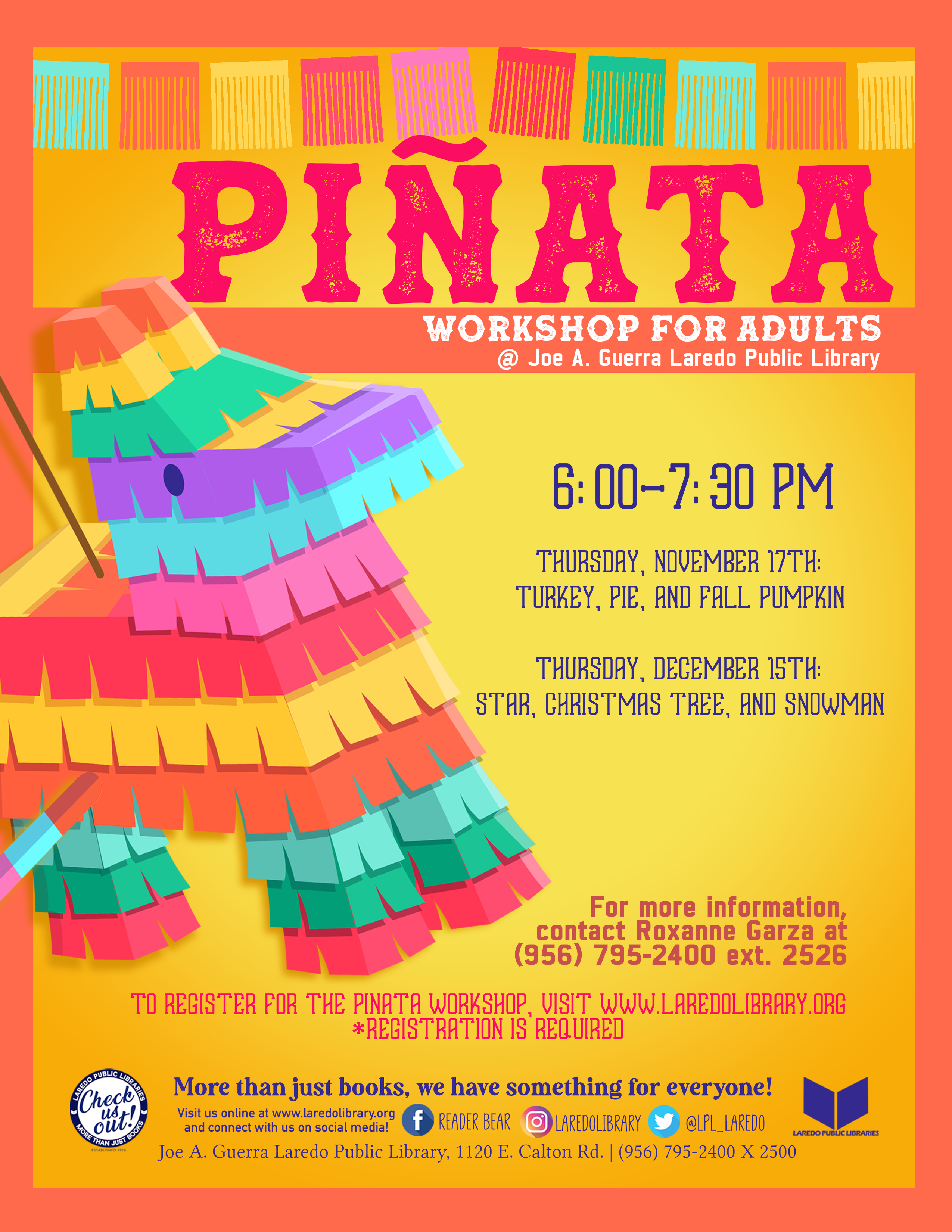 Piñata Workshop for adults