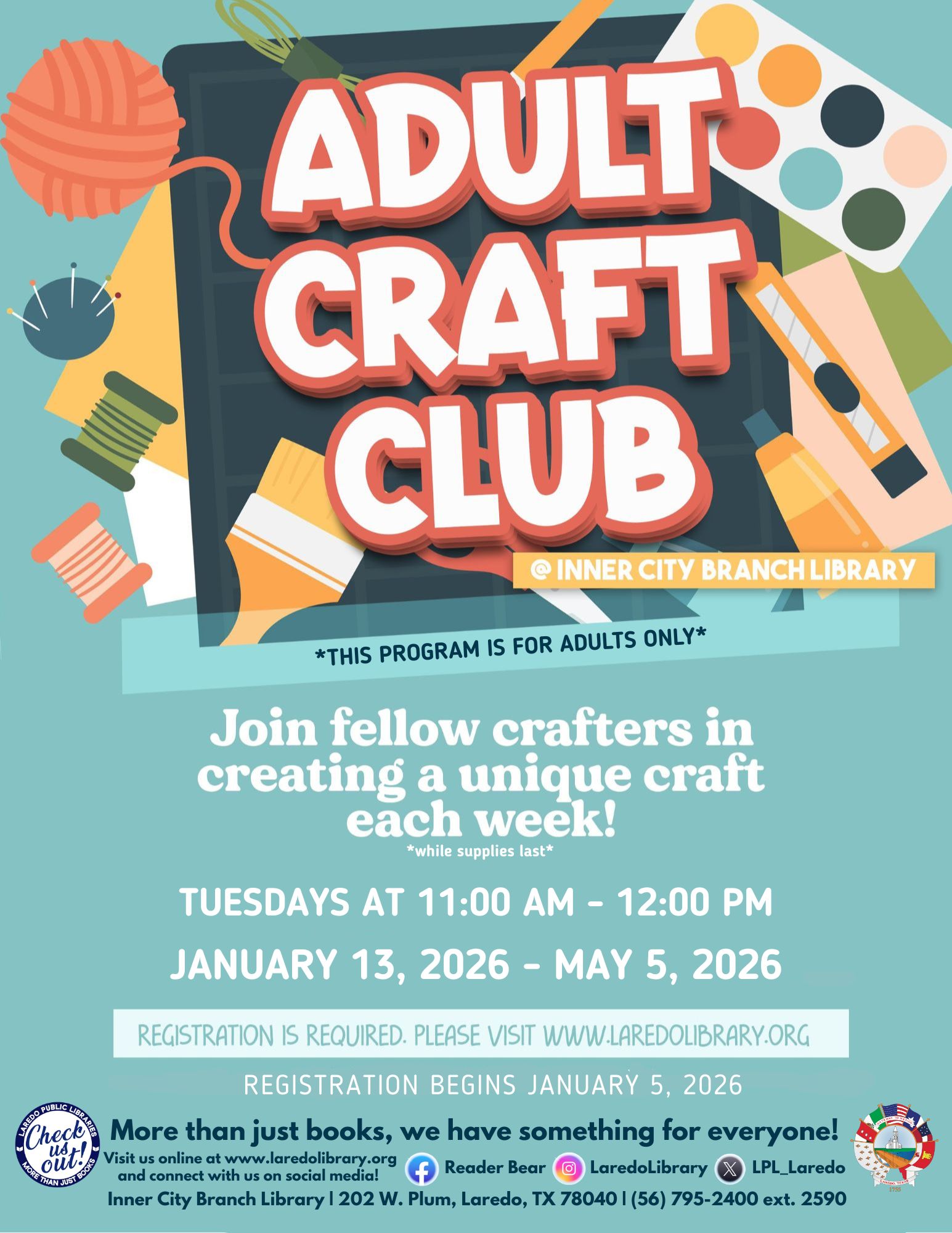 Adult Craft Club Icb