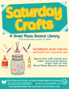 Saturday Crafts