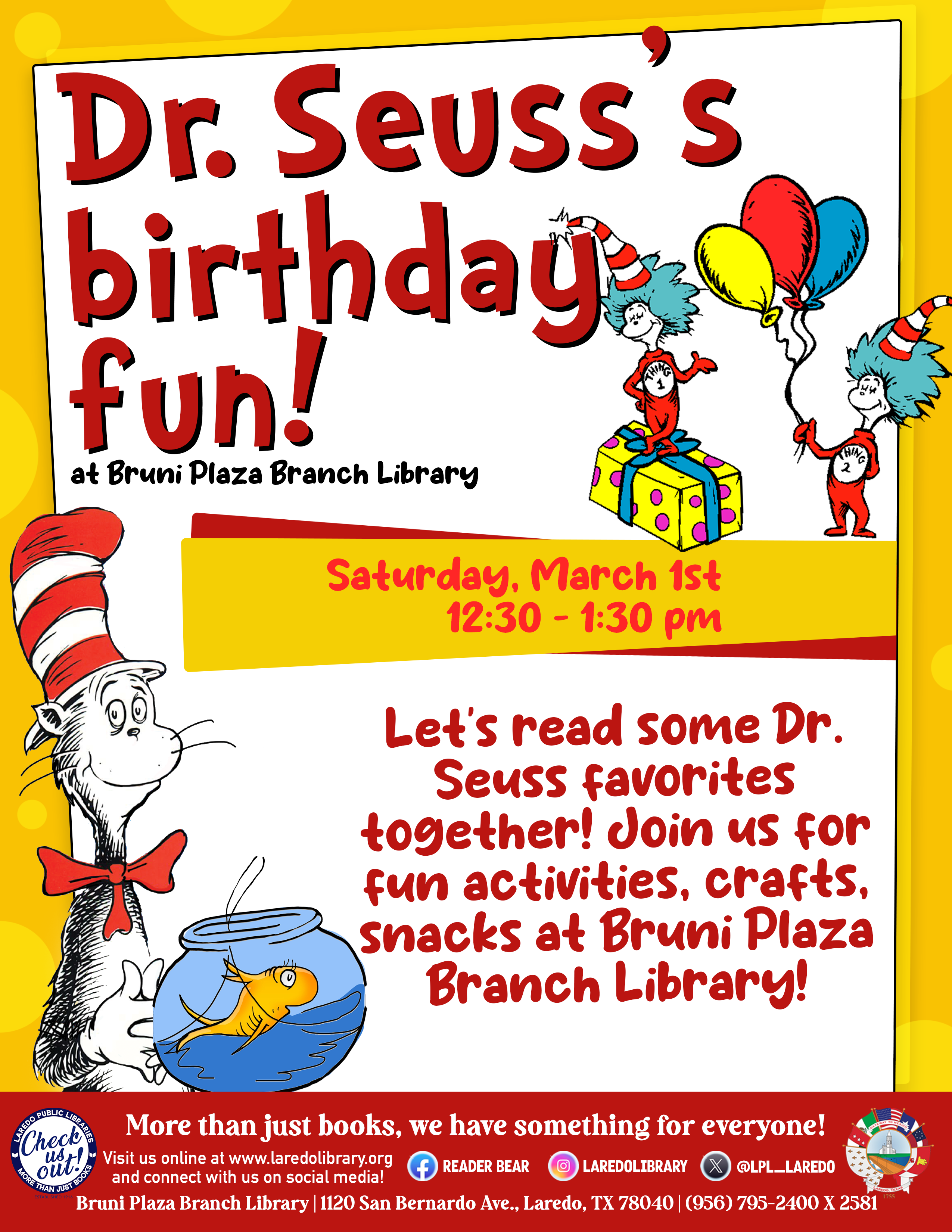 Dr. Seuss birthday