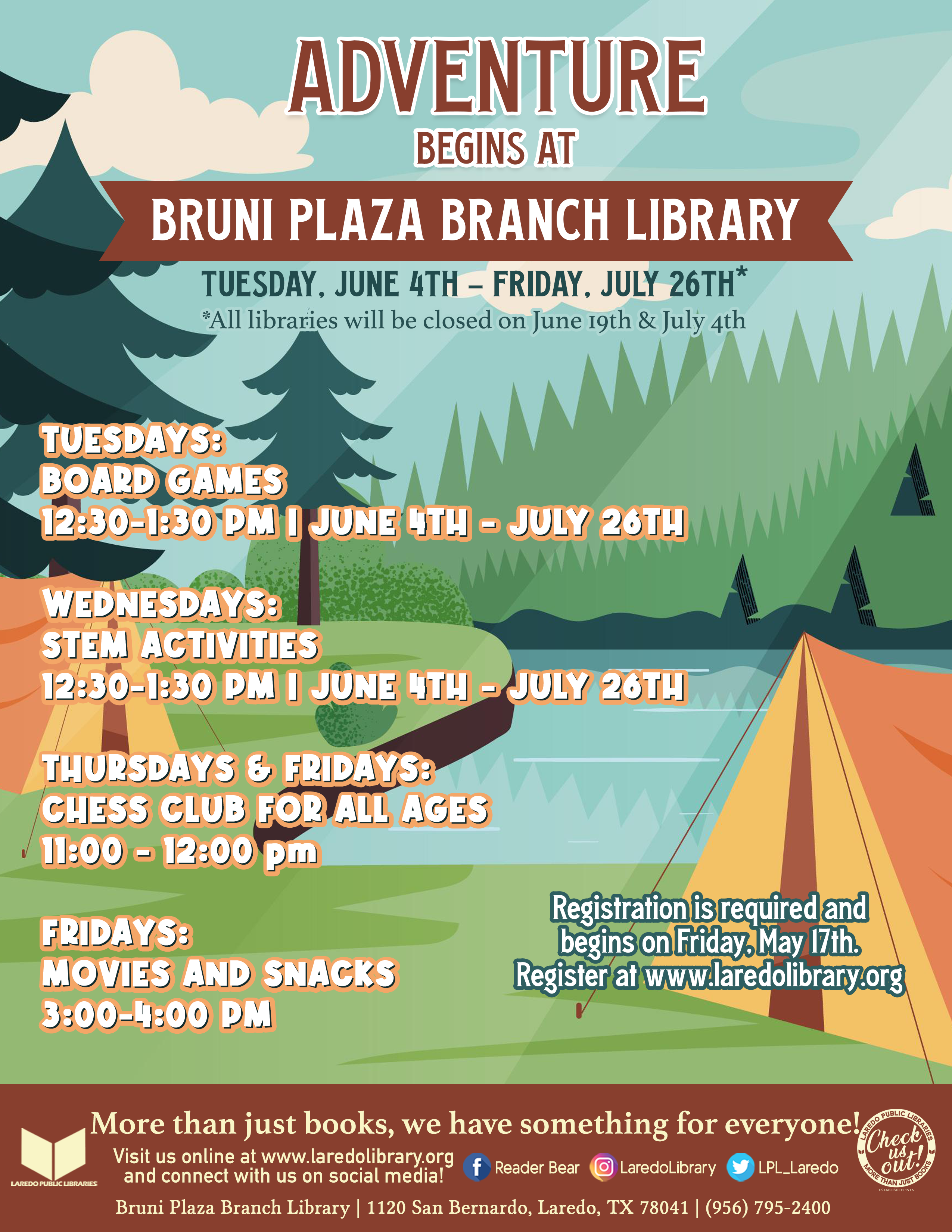 Stem Activities at Bruni Plaza Branch Library