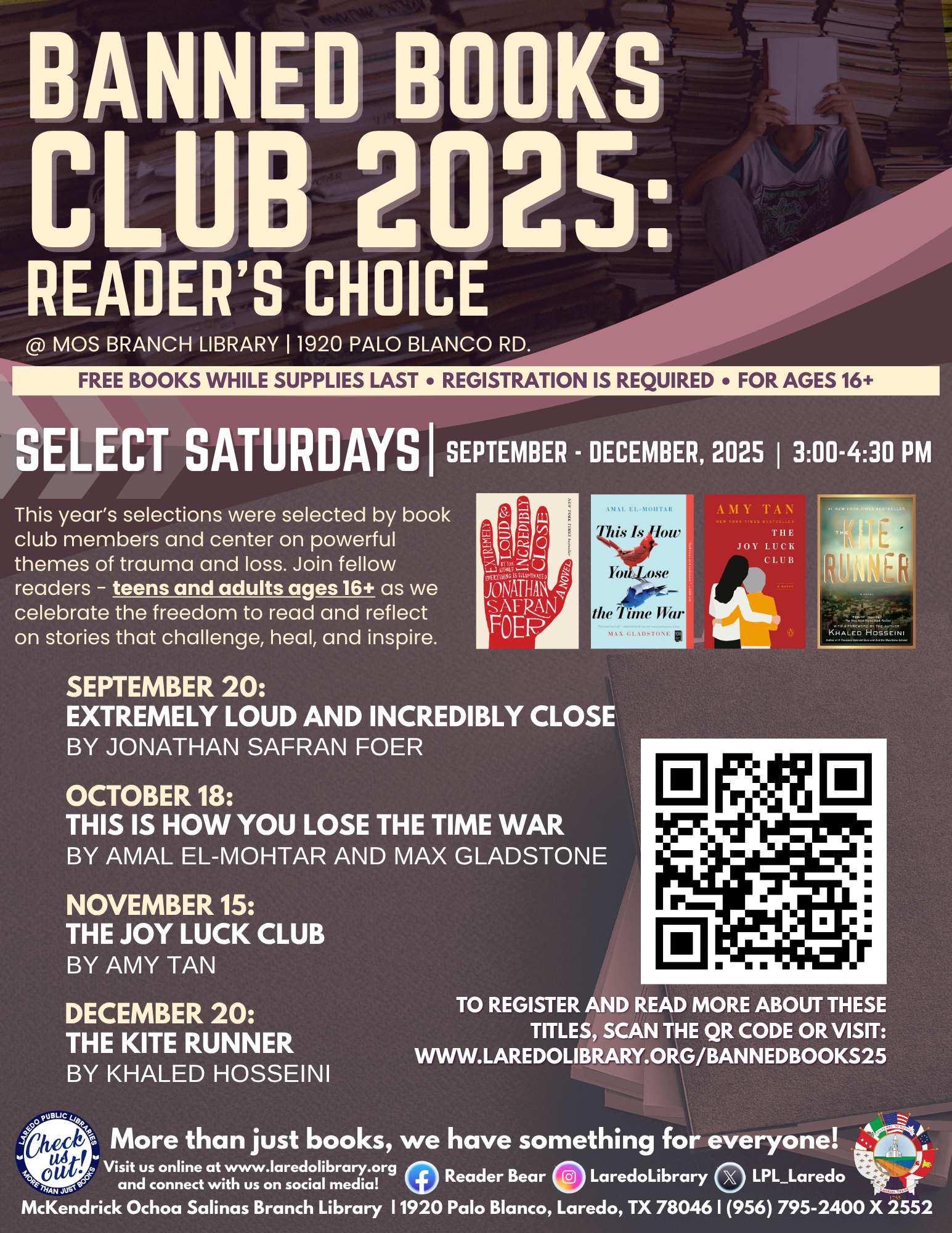 Banned Books Club 2025: Reader’s Choice