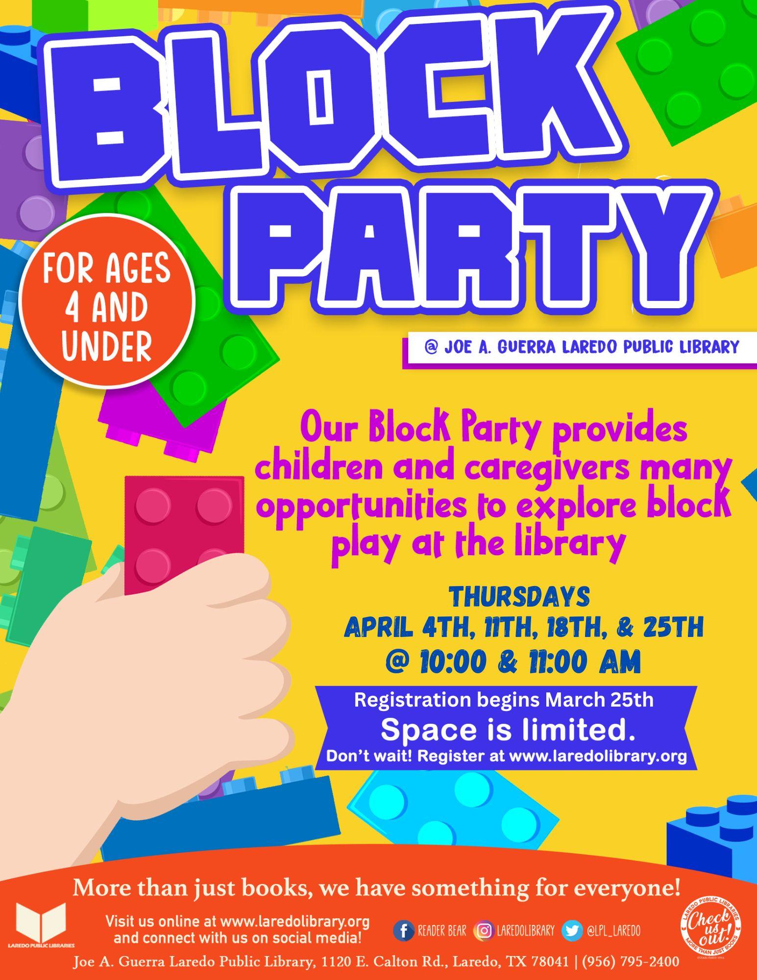 Block Party Registration