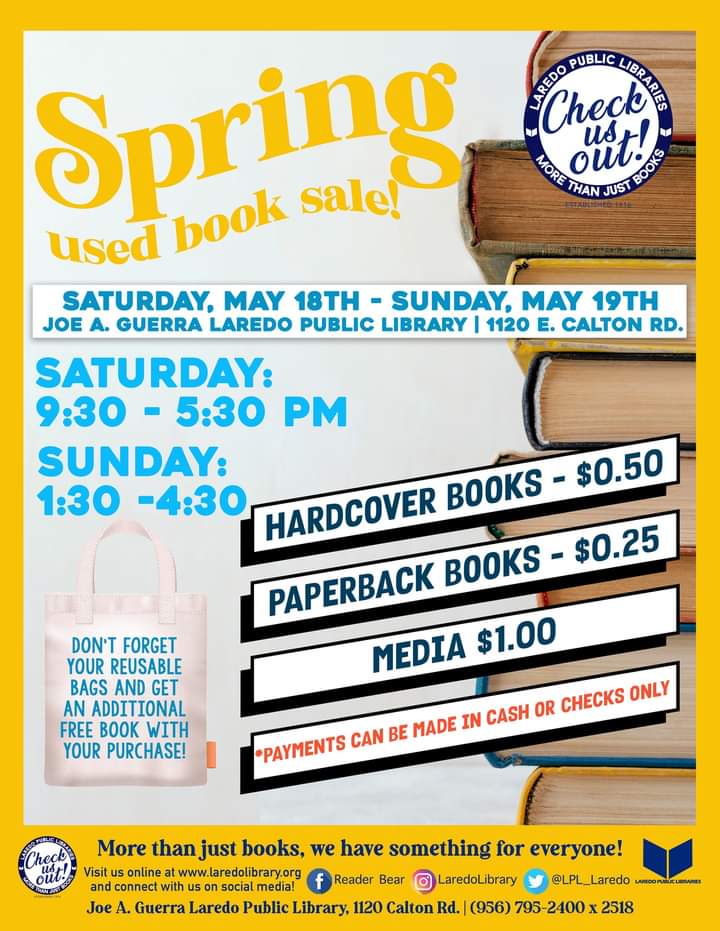 Spring Used Book Sale Spring Used Book Sale