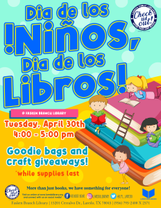 Dia de los Ninos, Dia de los Libros! @ Fasken Branch Library