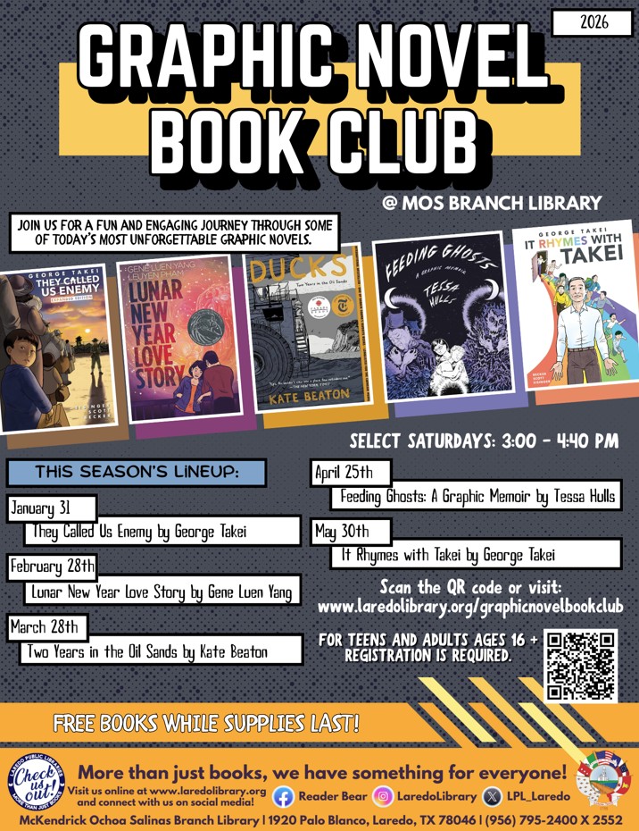Graphic Novel Book Club @ MOS Library