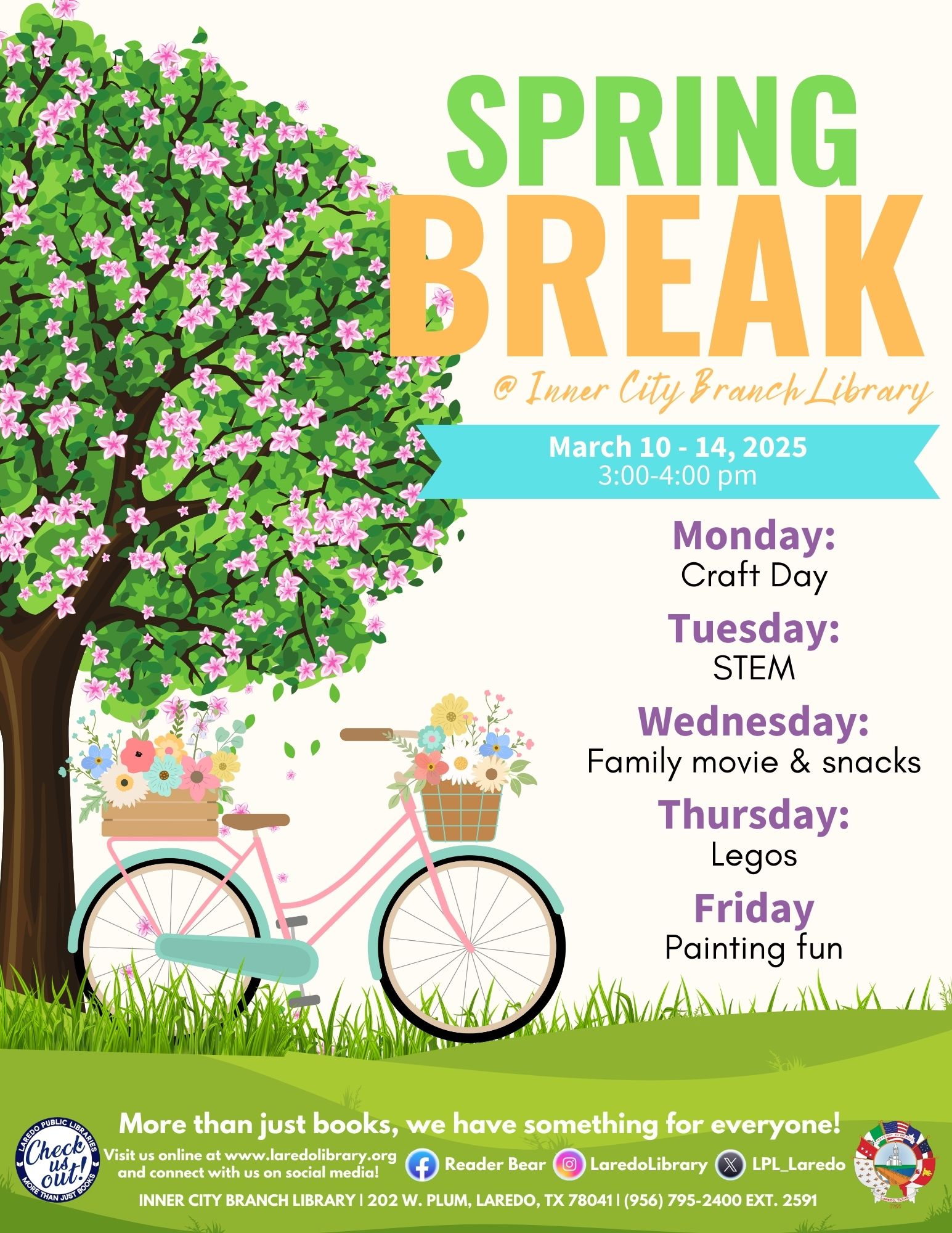 Spring Break at Inner City Branch Library