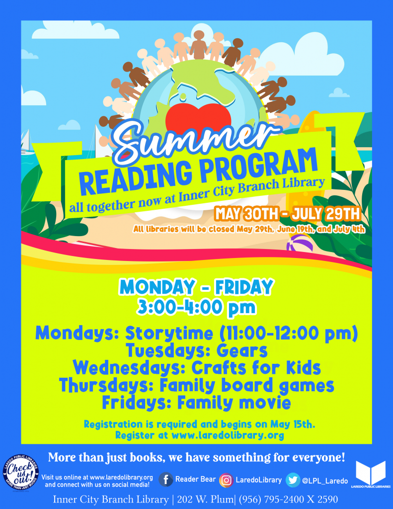 Summer Reading Program @ Inner City Branch Library