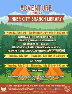 Summer Reading Registration Begins! @ Inner City Branch Library