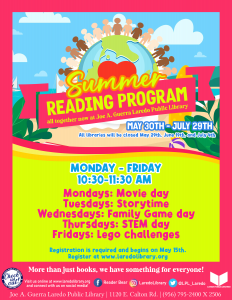 Children's Summer Reading Program Registration
