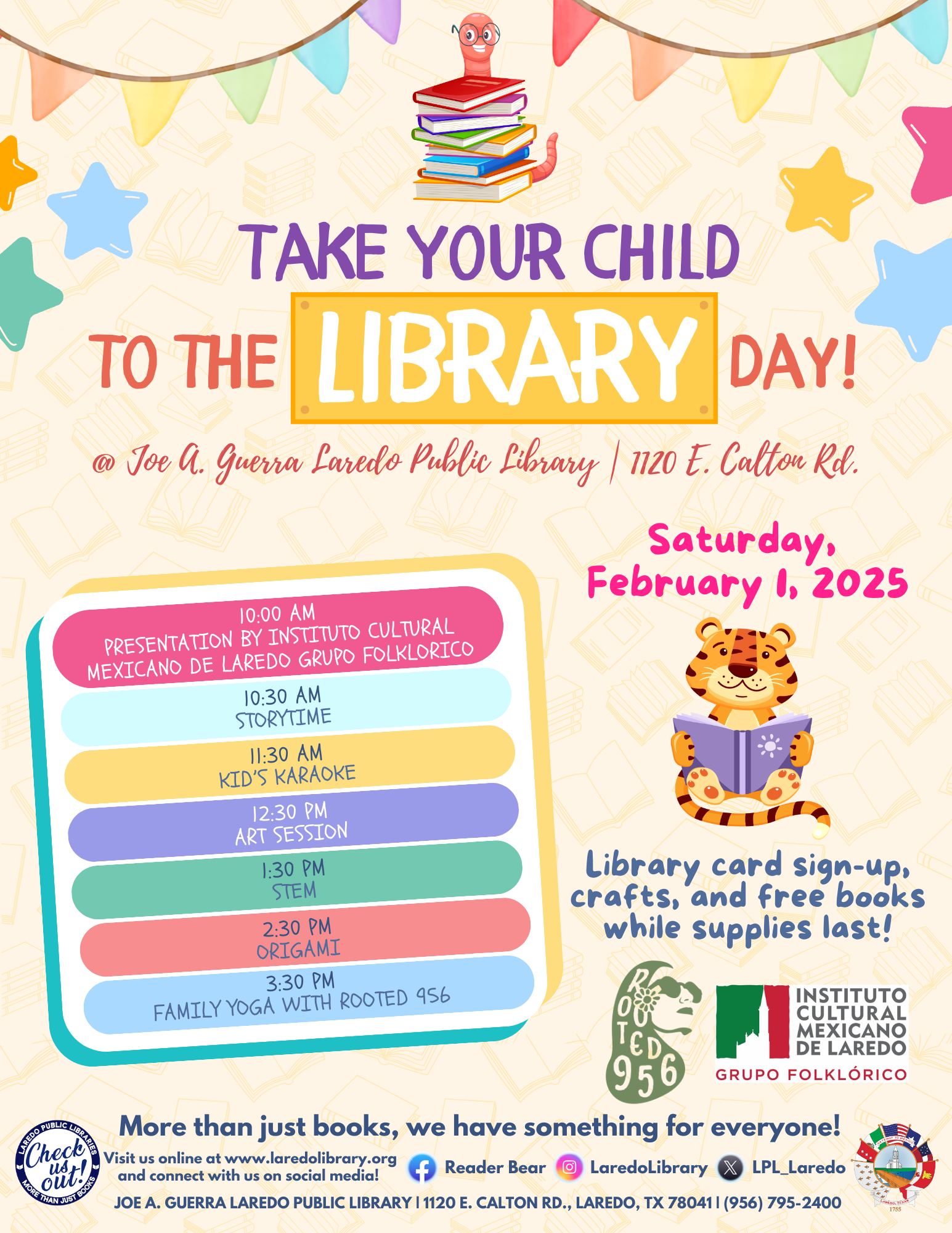 Take Your Child to the Library Day! Take Your Child to the Library Day!