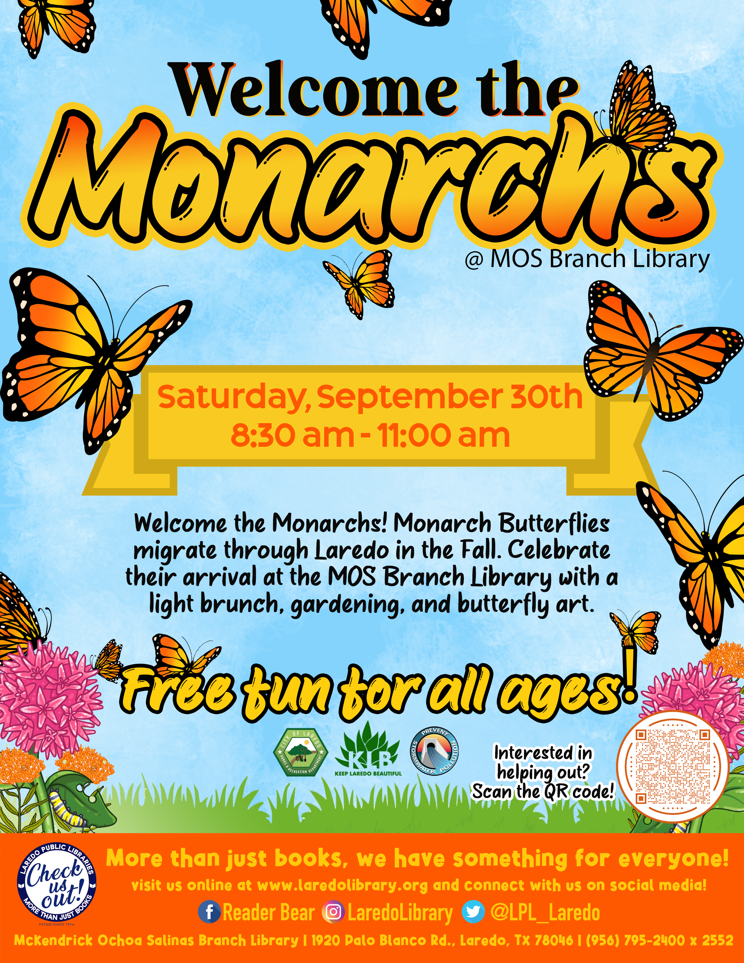 Welcome the Monarchs Welcome the Monarchs