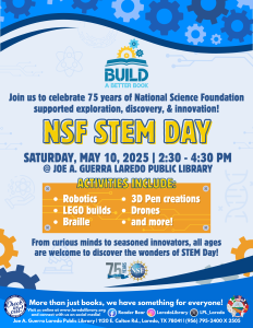 STEM Day @ Joe A. Guerra Laredo Public Library
