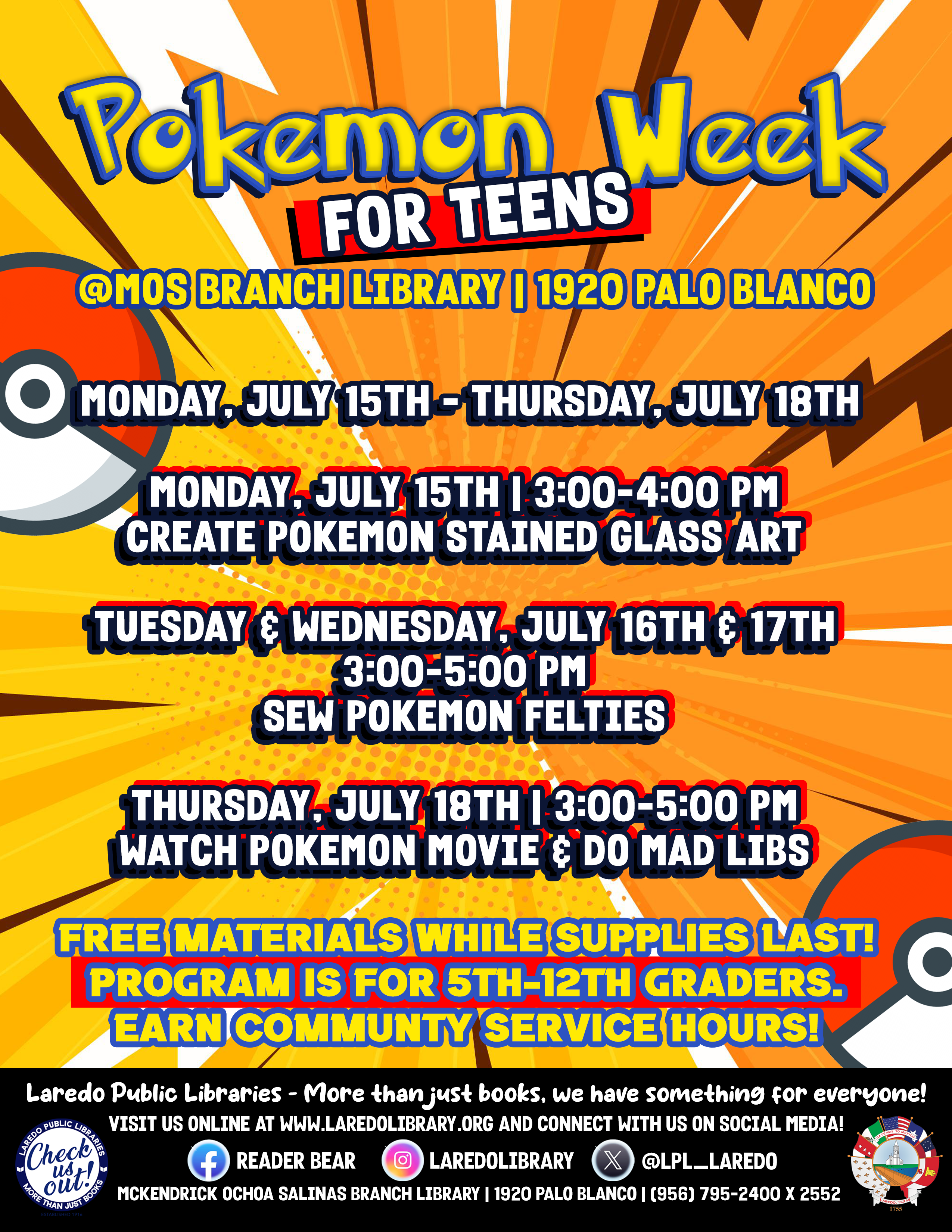 Pokemon Week for Teens