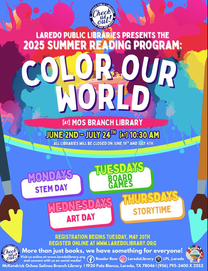 Summer Reading Program @ MOS