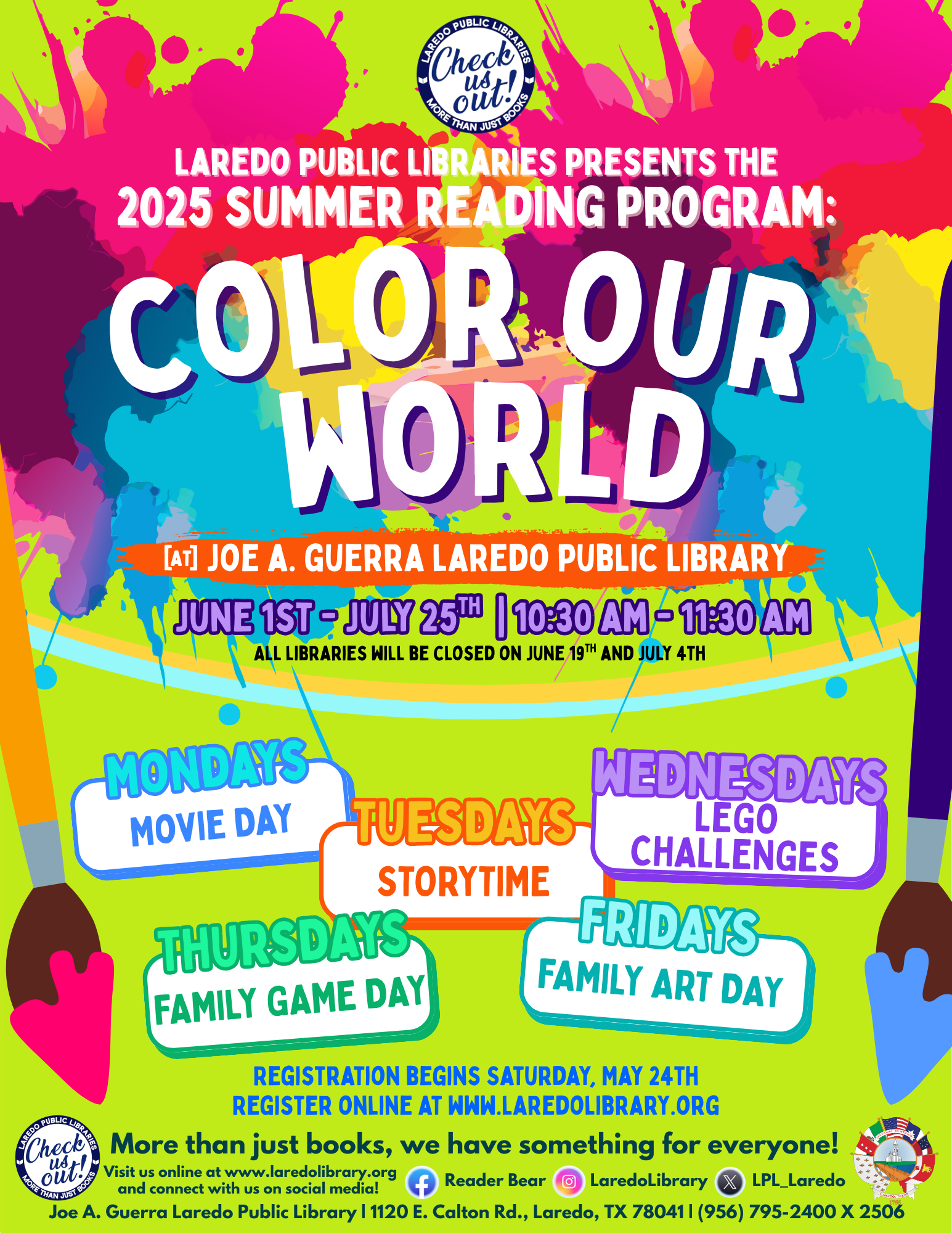 Children’s Summer Reading Registration Begins-LPL