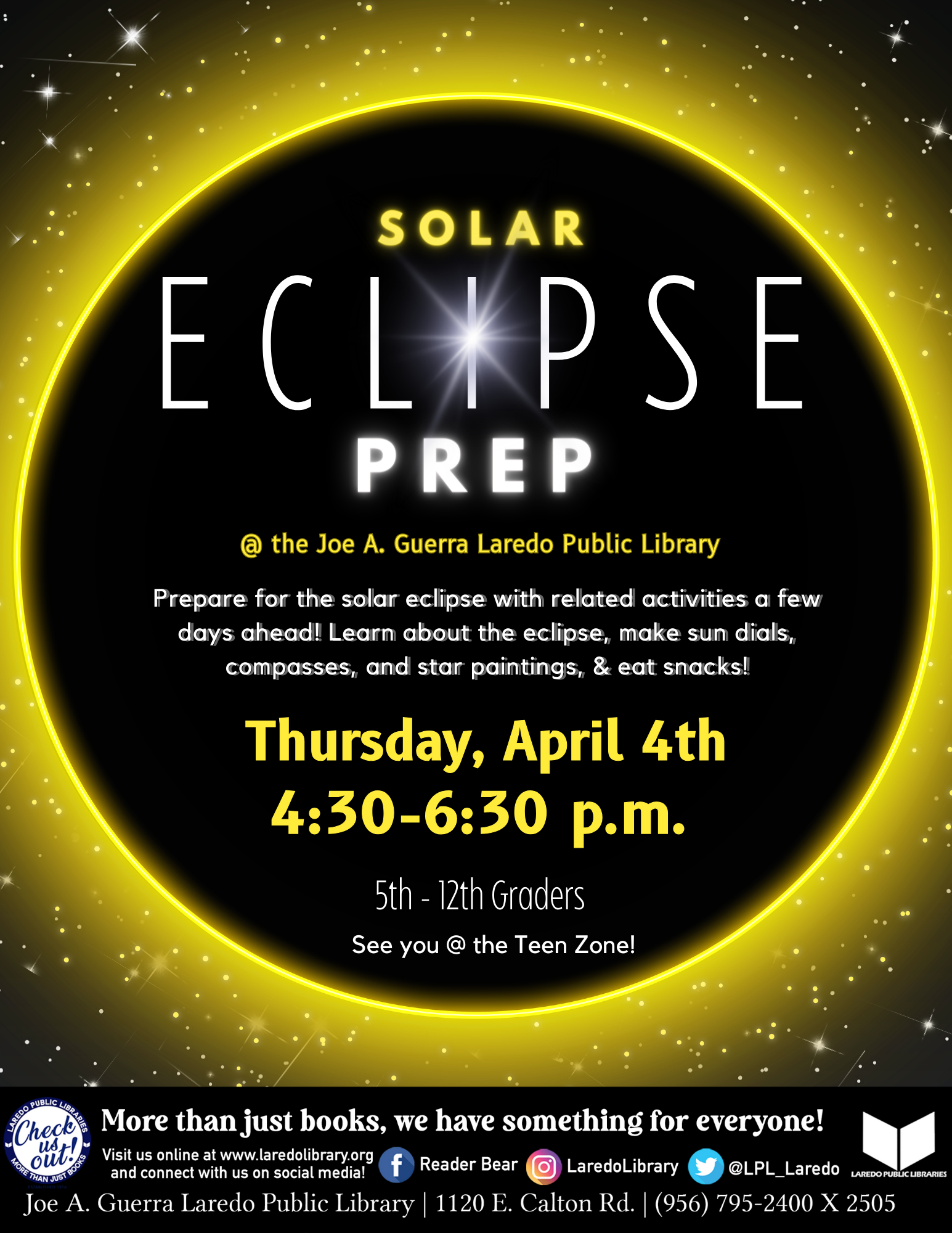 Solar Eclipse Prep