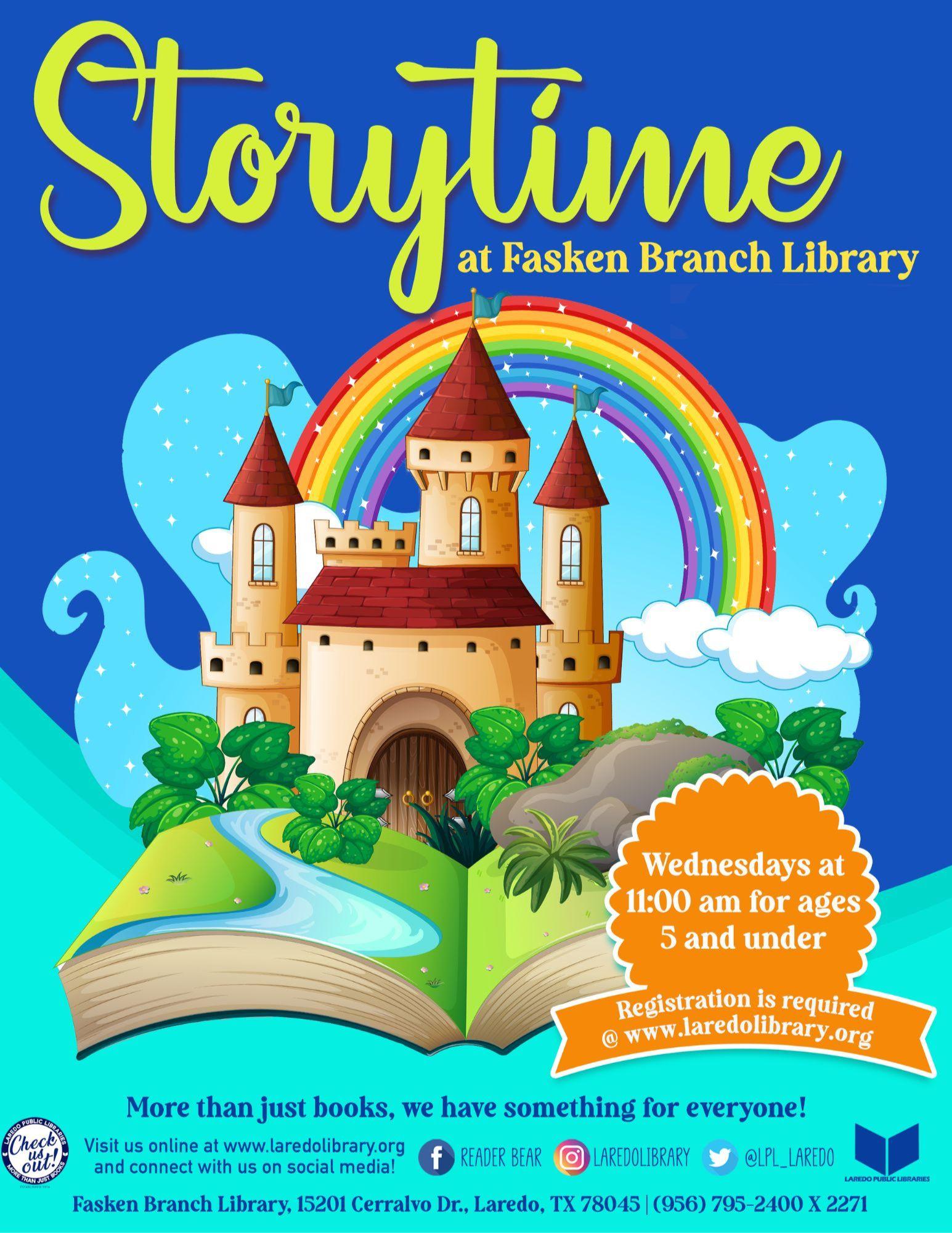 Storytime Registration Begins
