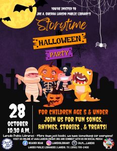 Storytime Halloween Party