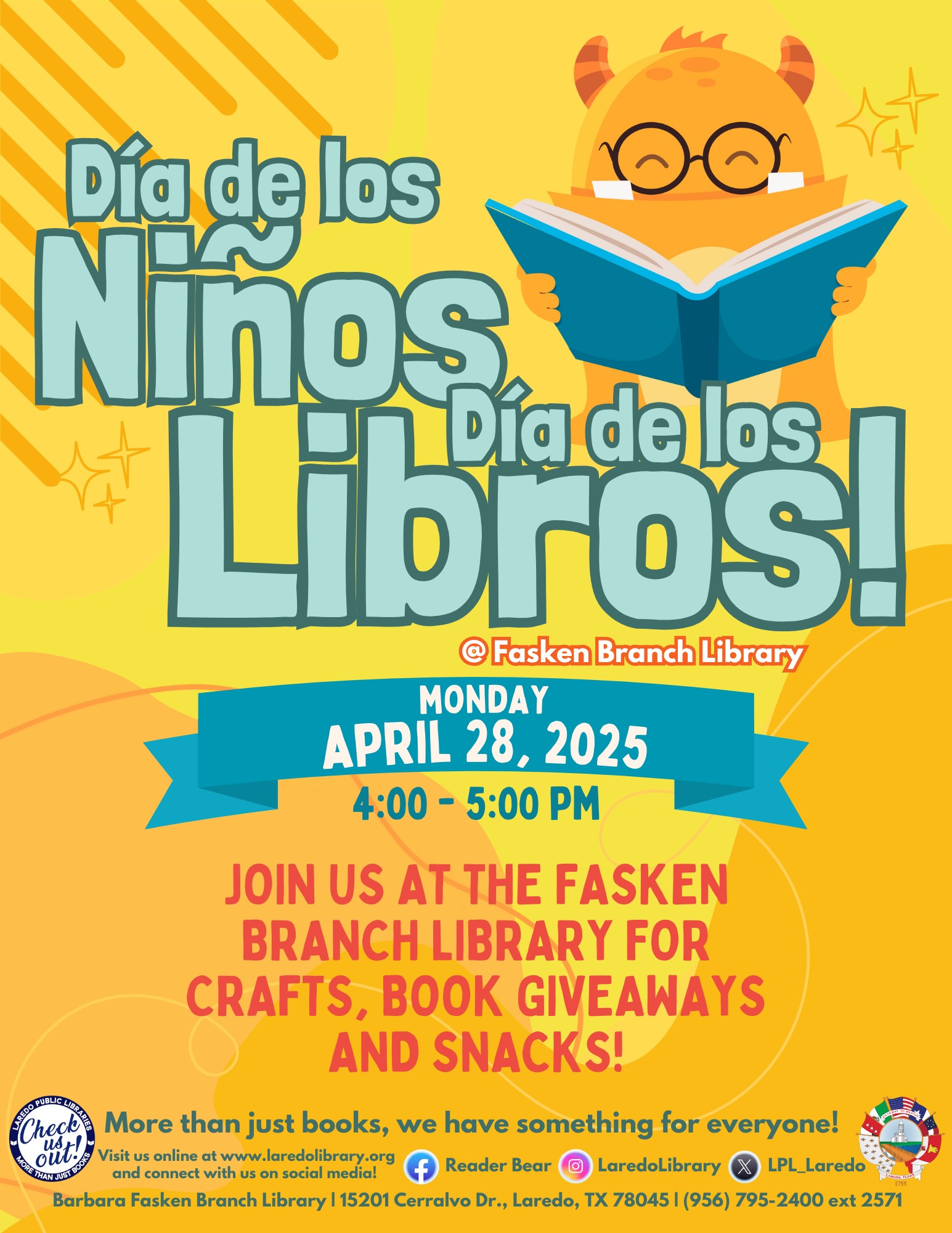Dia de los Ninos, Dia de los Libros!