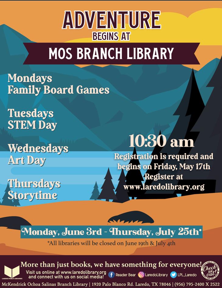 Summer Reading Program @ MOS