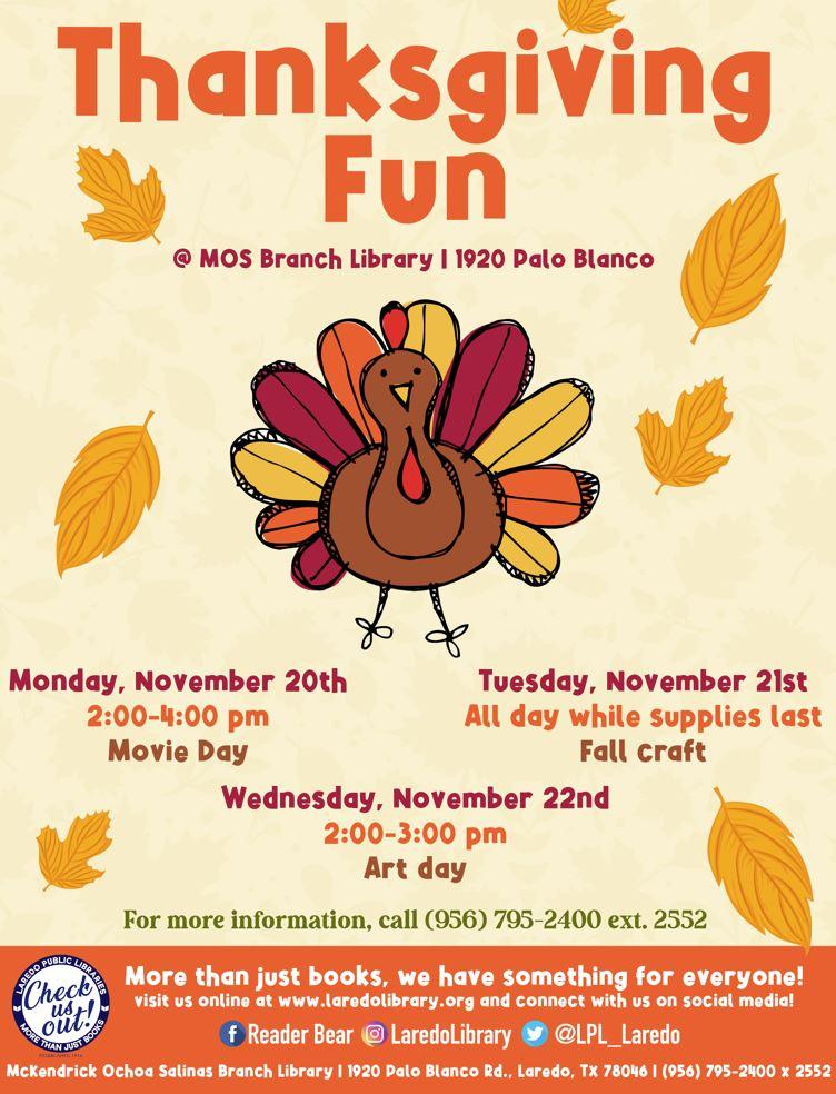 Thanksgiving Fun @ MOS